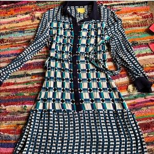 ANTHRO MAEVE 60s mid dress